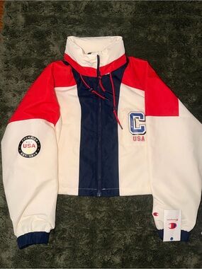 Champion USA Colorblock Windbreaker Jacket